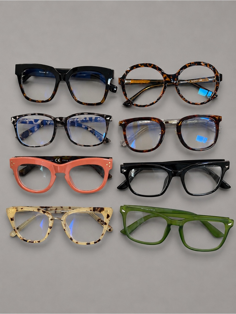 ✨ Blue Light Glasses Bundle – Fashion Frames Collection ✨